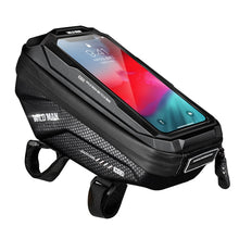 Load image into Gallery viewer, Wildman Bicycle Bag MTB Bike Tube Hard Shell Pannier Pouch Waterproof Bicycle Touch Screen Outdoor Cycle Biking Entertainment
