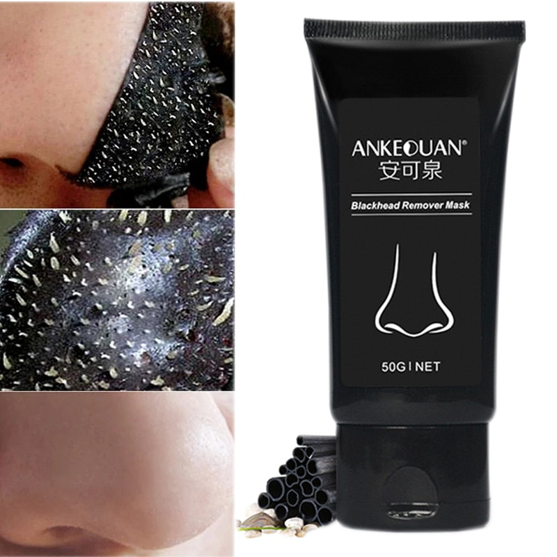AUQUEST Blackhead Remover Face Mask Oil-Control Nose Black Dots Mask Acne Deep Cleansing Beauty Cosmetics for Women Skin Care