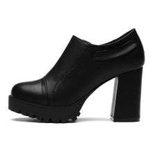 Load image into Gallery viewer, Ladies winter platform platform women&#39;s shoes thick heel casual shoes
