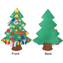 Load image into Gallery viewer, Kids DIY Felt Christmas Tree Merry Christmas Decorations For Home 2021 Christmas Ornaments Navidad 2022 New Year Gifts Xmas Tree
