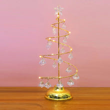 Load image into Gallery viewer, Holiday Decor Lamp LED Kitchen Strip Hand Sweep Waving Sensor Light Crystal Christmas Tree Table Light Bedroom Luminous Toys
