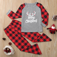 Load image into Gallery viewer, 2021 Family Matching Christmas Pajamas New Year Mom and Daughter Mother Daddy Baby Girl Boy Family Family Look Christmas Clothes
