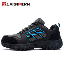 Load image into Gallery viewer, LARNMERM Mens Safety Shoes Work Shoes Steel Toe Lightweight Breathable Warehouse Construction Protection Shoe
