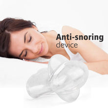 Load image into Gallery viewer, Anti Snoring Tongue Retaining Device Silicone Snore Solution Aid Sleeve Sleep Breathing Apnea Night Guard Stop Snore Personal
