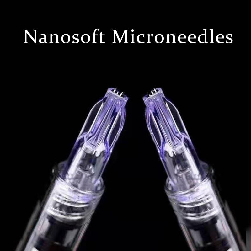 Nanosoft Microneedles 34G 1.2mm 1.5mm Fillmed Hand Three Needles for Anti Aging Around Eyes and Neck Lines Skin Care Tool