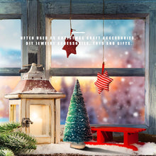 Load image into Gallery viewer, 34 Pcs/set Mini Christmas Tree Indoor Desktop Window Garden Decoration Christmas Tree DIY Accessory Home Office Ornament 2021
