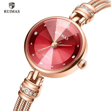 Load image into Gallery viewer, RUIMAS Women Watches Luxury Fashion Watch 2020 Ladies Watch Top Brand Bracelet Quartz Gold Wristwatch Gifts for Woman Relogios
