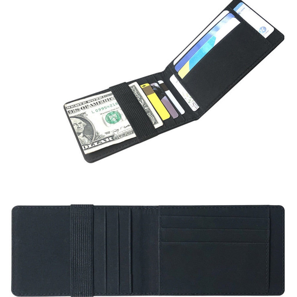wallet men Leather Multi-card Card Holder Wallet Soft Skin Card Holder Package bolso monedero magic wallet Кошелек мужской#L35