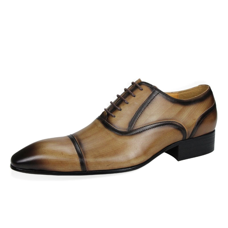 Men Shoes 2021 Mens Dress Designer Shoe Party Wedding Three-joint Monk Men Luxury Genuine Leather Zapatos De Hombre Pointed Toe