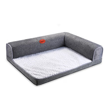 Load image into Gallery viewer, DEKO L Shaped Dog Bed Sofa Soft Waterproof Sleeping Hondenmand Cushion For Big Cat House Bed Puppy Mat Pet Supplies
