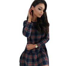 Load image into Gallery viewer, Christmas Bodycon Dresses for Women 2020 Fashion Xmas Print Woman Dress Long Sleeve Spring Autumn Clothing for Female D30
