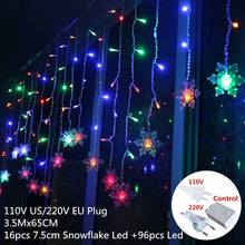 Load image into Gallery viewer, New Year Christmas Decorations for Home Star Curtain Lights Christmas Ornaments Christmas Tree Decorations Merry Christmas Gift
