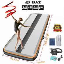 Load image into Gallery viewer, Gymnastics Airtrack Tumble Air track Tumbling Mat Gymnastics Landing Mattress Air Yoga Mat for indoor Sport Kids Christmas Gift
