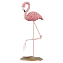 Load image into Gallery viewer, Nordic Style Flamingo Figurine Fairy Garden Livingroom Office Wedding Party Ornament Home Decoration Accessories
