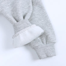 Load image into Gallery viewer, Autumn Winter Essential Baby Boys Girls Children&#39;s Clothing Warm Fleece Outerwear Solid Sweatshirt Tops for Kids Jacket Pullover
