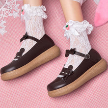 Load image into Gallery viewer, High Quality Women Lolita Shoes Japanese Mary Jane Shoes Women Vintage Girls Students Jk Uniform High Heel Platformshoes Cosplay
