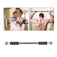Load image into Gallery viewer, 85 Kg Adjustable Door Horizontal Bars Gym Home Workout Chin Push Up Pull Up Training Bar Sport Fitness Dominated Bar Equipments

