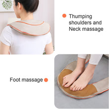 Load image into Gallery viewer, NEW U Shape Electrical Shiatsu Body Shoulder Neck Massager Tapping kneading Massage Home Best Gift HealthCare
