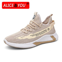Load image into Gallery viewer, New Hot Style Men Running Shoes Lace Up Sport Shoes Outdoor Jogging Walking Athletic Shoes Comfortable Sneakers for Men
