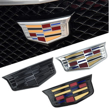 Load image into Gallery viewer, For Cadillac Logo XTS XT5 XT6 ATSL ABS Auto Front Grille Emblem Auto Tailgate Trunk Badge Chrome Exterior Sticker Accessories
