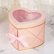 Load image into Gallery viewer, Creative Double Layer Rotating Love Gift Box+Soap Flower Artificial Rose Gift Packaging Storage Box Wedding Valentine&#39;s Day Gift
