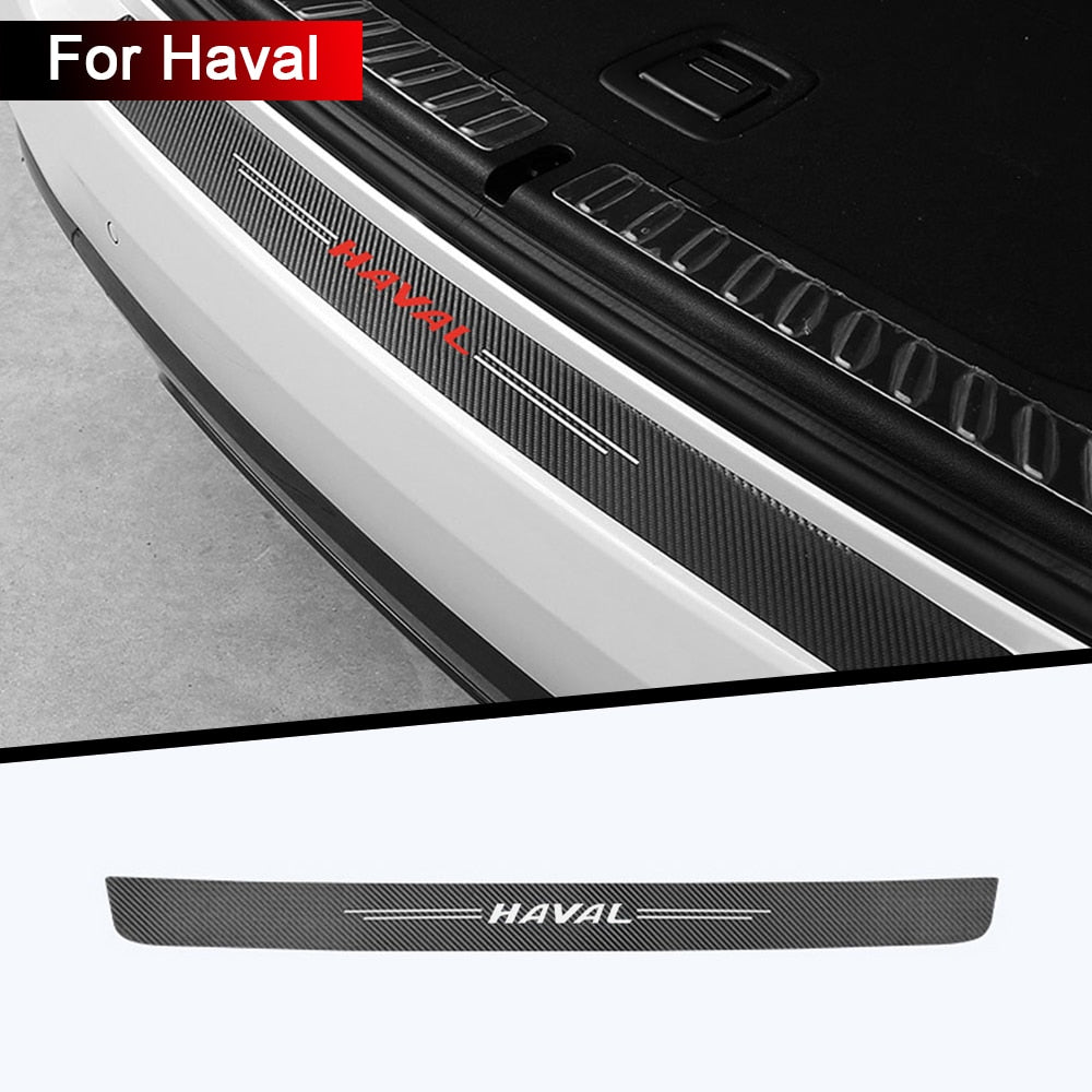 1pc car trunk decorative protective stickers modification For Great Wall Haval/Hover H1 H2 H6 H7 H4 H9 F5 F7 F9 H2S Car Styling