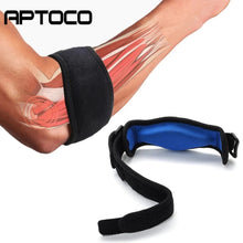 Load image into Gallery viewer, Aptoco Sports Safety Nylon Elastic Elbow Brace Sleeve Basketball Shooting Pads for Tennis Absorb Sweat Lateral Pain Protection
