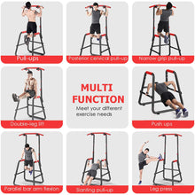 Load image into Gallery viewer, Multifunction Indoor Pull Up Bar Home Gym Fitness Equipment Horizontal Bars Sports Workout Pull Up Station Power Tower Training
