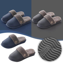 Load image into Gallery viewer, Ladies Slippers Removable Washable Cotton Slippers Outerwear Warm Velvet Cotton Slippers Winter Slides Bedroom Female Flip Flops
