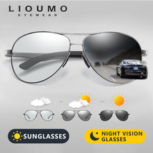 Load image into Gallery viewer, Classic Brand Design Pilot Photochromic Sunglasses Men Polarized Safety Driving Sun Glasses Women Anti-Glare gafas de sol hombre
