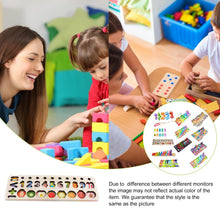 Load image into Gallery viewer, Montessori Educational Wooden Toys Children BusyBoard Math Fishing Children&#39;s Wooden Preschool Montessori Toy Counting Geometry
