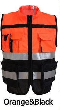 Reflective Vest Working Clothes Motorcycle Cycling Sports Outdoor Reflective Safety Clothing