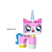 Load image into Gallery viewer, Single Building Blocks Cartoon Movie Bricks Unikitty Super Angry Astro Queasy Biznis Unicorn Kitty toys for children

