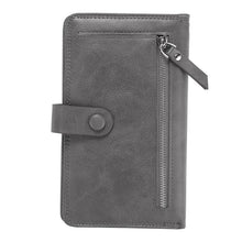 Load image into Gallery viewer, Custom wallet Mens Leisure Long Leather Multifunction Clutch Photo Engraving Wallet Personalized Picture Mobile Phone Bag
