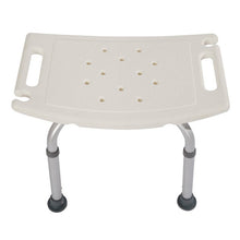 Load image into Gallery viewer, Elderly Adjustable Medical Bath Tub Shower Chair Bench Stool Seat 7 Height
