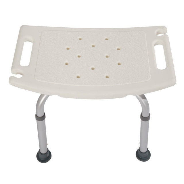 Elderly Adjustable Medical Bath Tub Shower Chair Bench Stool Seat 7 Height