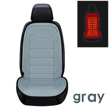 Load image into Gallery viewer, 12V Heated car seat cover  The cloak on the car seat Seat heating Universal Automobile cover car seat protector Car seat heating
