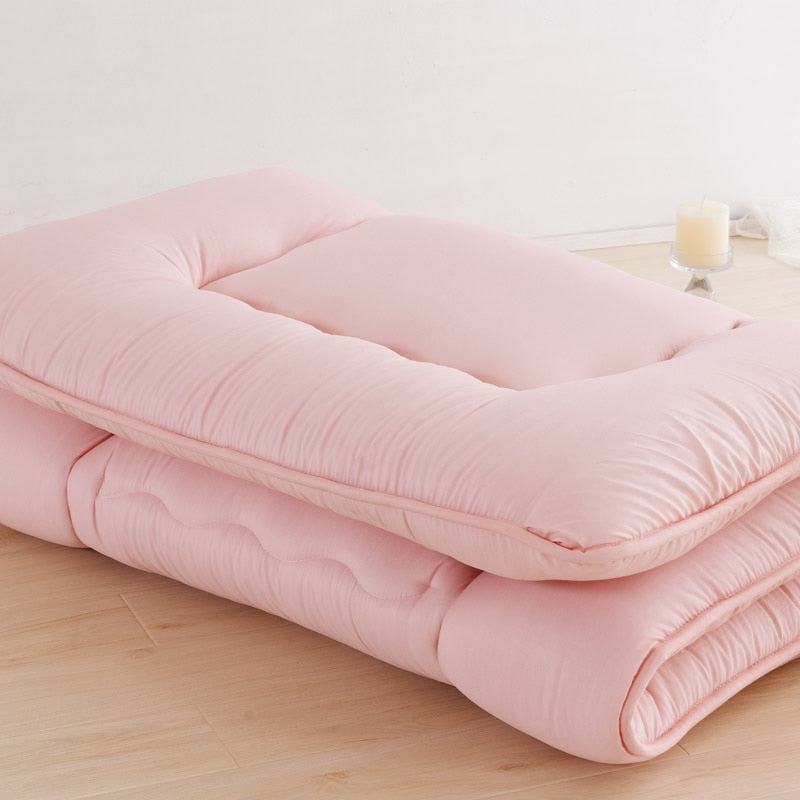 HJX Foldable 8cm Tatami Floor Mat/Pad Fashion Comfy Futon for Dorm/Home Nap Thickened Single Use Sleeping Mattress/Bed