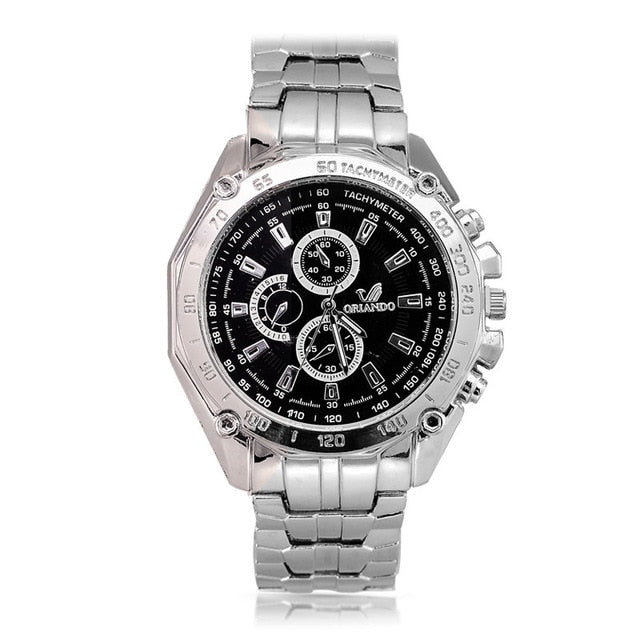 Watch Men Quartz Wristwatch Stainless Steel Male Clock Luxury Classic Dress Business Mens Watches relogio masculino reloj hombre