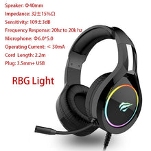 Load image into Gallery viewer, HAVIT Wired Headset Gamer PC 3.5mm PS4 Headsets Surround Sound &amp; HD Microphone Gaming Overear Laptop Tablet Gamer
