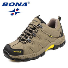 Load image into Gallery viewer, BONA New Arrival Classics Style Men Hiking Shoes Lace Up Men Sport Shoes Outdoor Jogging Trekking Sneakers Fast Free Shipping
