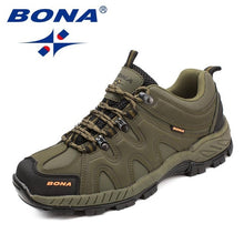 Load image into Gallery viewer, BONA New Arrival Classics Style Men Hiking Shoes Lace Up Men Sport Shoes Outdoor Jogging Trekking Sneakers Fast Free Shipping

