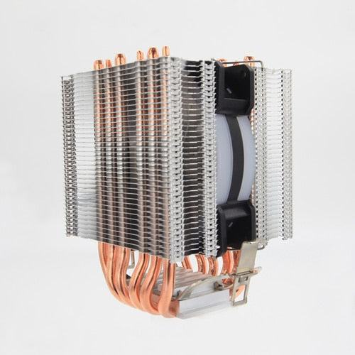 ALSEYE ST-90 CPU Cooler 6 Heatpipe with RGB 4pin CPU Fan High Quality CPU Cooling New Arrival support LGA775/115X/1200/1366/2011