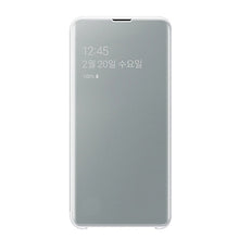 Load image into Gallery viewer, Original Mirror Clear View Cover Phone Case For Samsung GALAXY S10 S10E G9700 S10Plus SM-G970F Original Rouse Slim Flip Case
