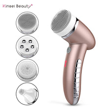 Load image into Gallery viewer, Facial Cleansing Brush 360 Degree Rotation Mini Face Cleaner Deep Pore Blackhead Cleaning Machine Electric Face Massage
