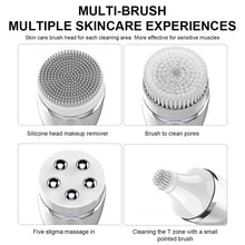 Load image into Gallery viewer, Facial Cleansing Brush 360 Degree Rotation Mini Face Cleaner Deep Pore Blackhead Cleaning Machine Electric Face Massage
