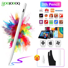 Load image into Gallery viewer, GOOJODOQ For Apple Pencil 1 2 iPad Pencil Stylus Pen for Android IOS Surface Tablet Pen for Xiaomi Huawei Samsung Touch Pen
