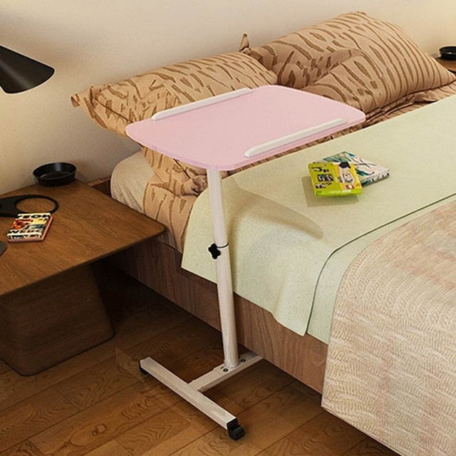 Removable Adjustable Laptop Desk Foldable Computer Table Rotate Laptop Table Notebook Stand Table Bedside Sofa Bed Table Lazy