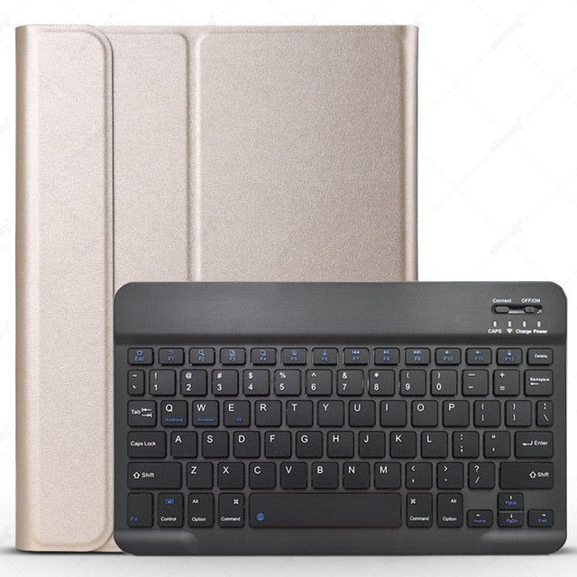 Case for Samsung Galaxy Tab S6 Lite 10.4 Keyboard Case Tab S6 10.5 S7 11 Cover Russian Spanish English Korean Bluetooth Keyboard