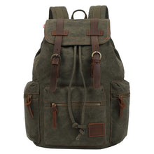 Load image into Gallery viewer, vintage canvas Backpacks Men And Women Bags Travel Students Casual For Hiking Travel Camping Backpack Mochila Masculina
